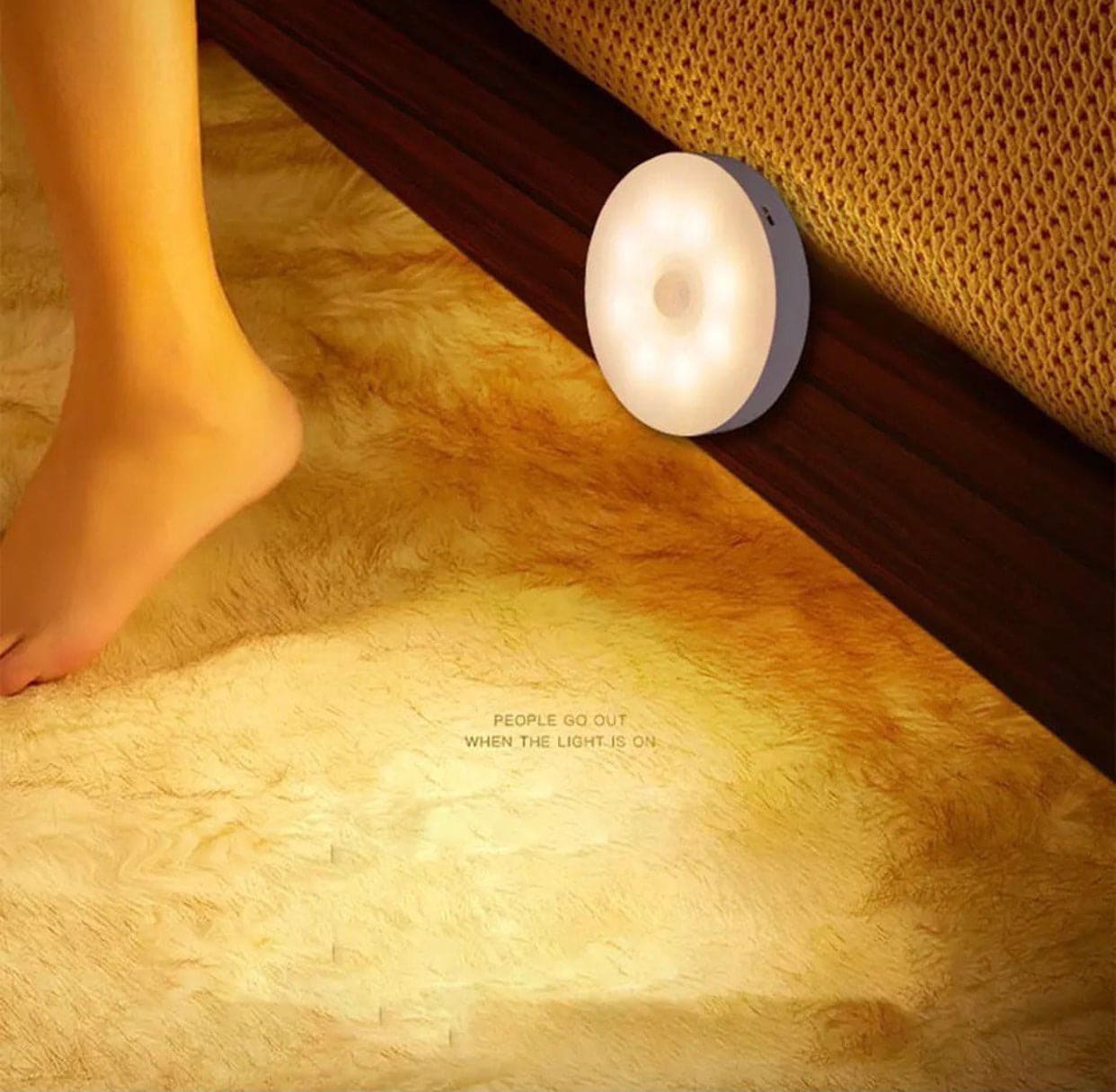 Motion Sensor Night Lamp, Magnetic Body Induction Lamp, Wireless Hook Magnetic Closet Bedroom Wall Lamp Motion Sensor Night Lamp, Magnetic Body Induction Lamp, Wireless Hook Magnetic Closet Bedroom Wall Lamp